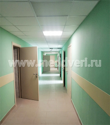 Двери и отбойники для ЦГП № 1 Брянковской центральной больницы